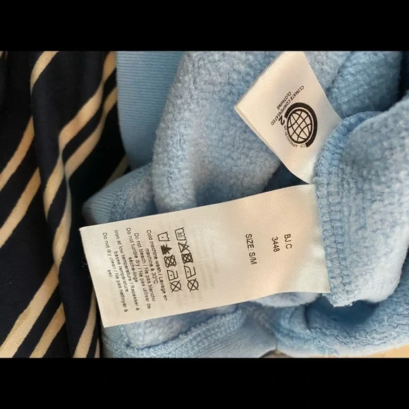 Ganni Isoli Sweatshirt Blue (120) - Picture 8 of 9